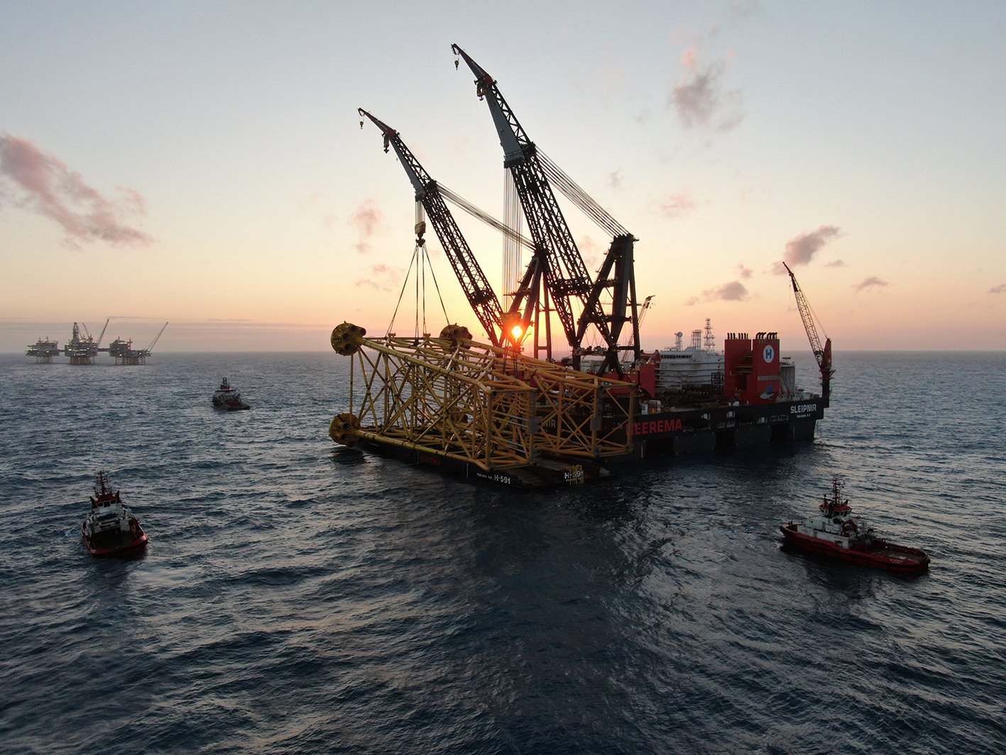 3 Johan Sverdrup P2 Jacket Installation3 Low Res