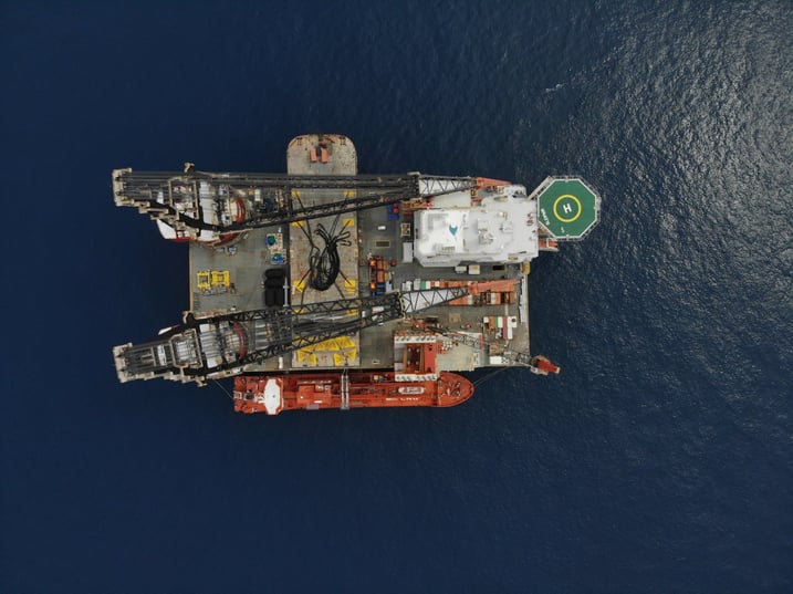 Sleipnir during LNG Bunkering