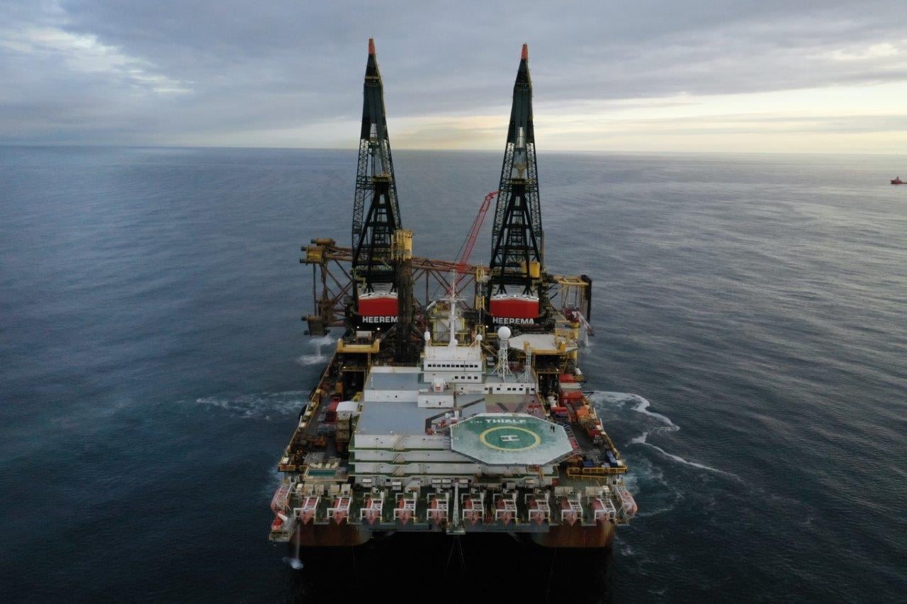 From installation to removal: Thialf returns to Goldeneye Field